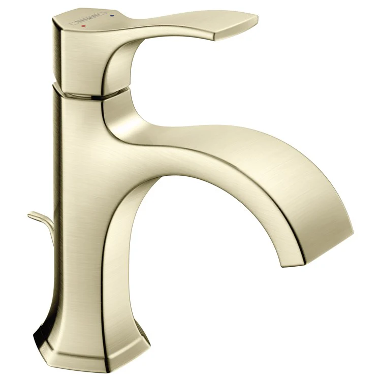 Lavatory Faucet Locarno Deck Mount 1 Lever ADA Brushed Nickel 1.2 Gallons per Minute - Frankwebs
