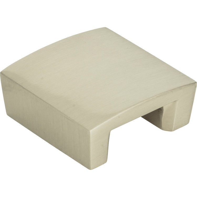 Knob Atlas Centinel Solid Brushed Nickel Zinc Alloy 1-1/4 Center to Center Inch 3/4 Inch - Frankwebs