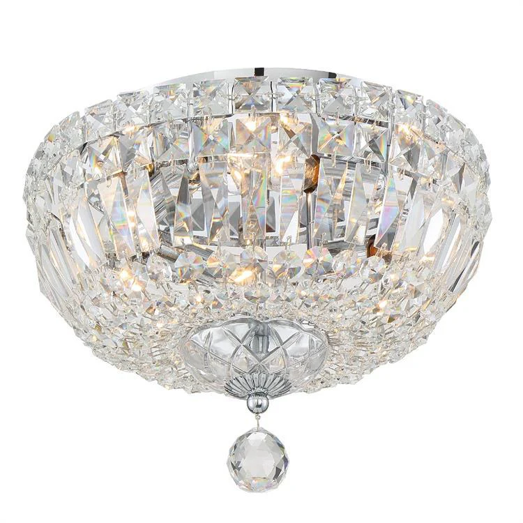 Roslyn Four-Light Flush Mount Ceiling Fixture - Frankwebs
