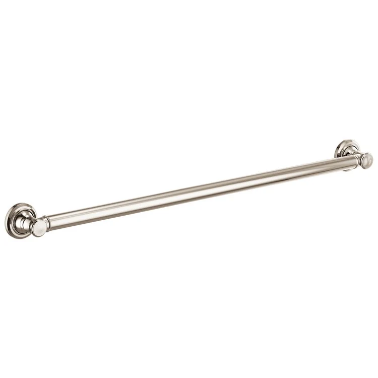 Grab Bar 36 Inch Traditional Brilliance Luxe Gold ADA Concealed Mount Metal - Frankwebs