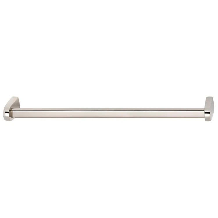 Towel Bar Euro Bath 24 Inch Polished Nickel Brass 3-1/8 Inch - Frankwebs
