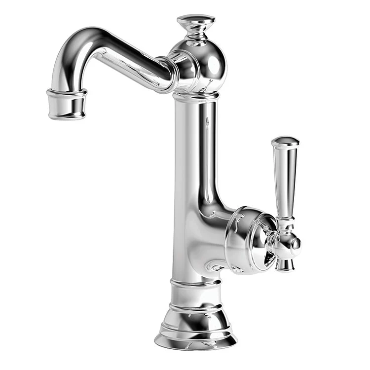 Bar Faucet Jacobean 1 Lever ADA Antique Copper Rotating Brass Spout Height 7-3/4 Inch 1.8 Gallons per Minute - Frankwebs
