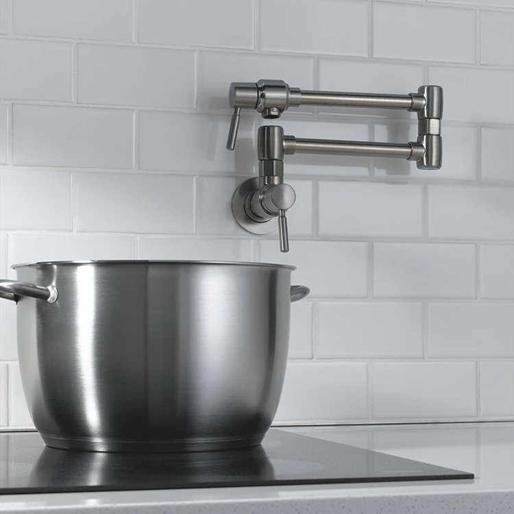 Euro Two-Handle Wall-Mount Pot Filler - Frankwebs