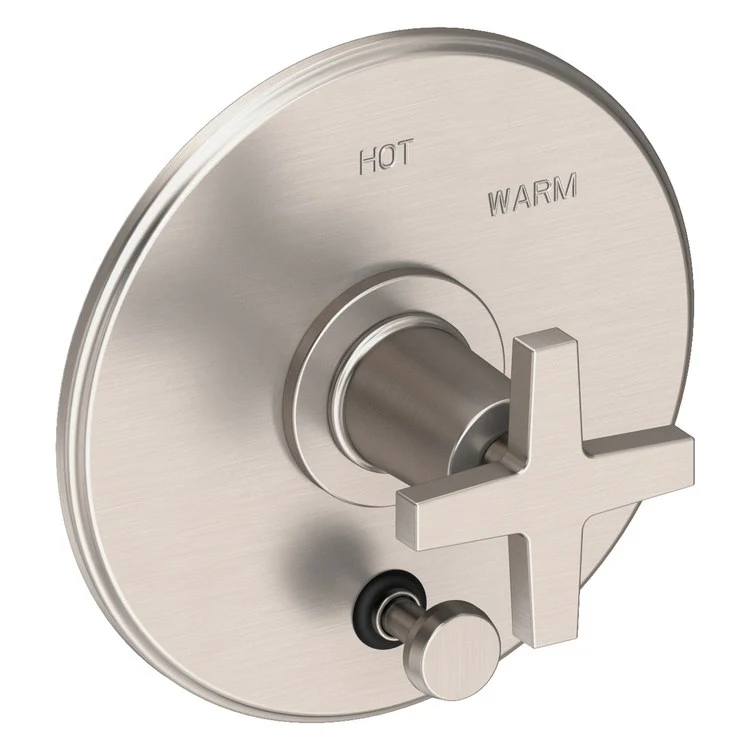 Pressure Balance Valve Trim Dorrance with Diverter Pull Knob 1 Cross Forever Brass PVD ADA Depth 3-1/6 Inch - Frankwebs