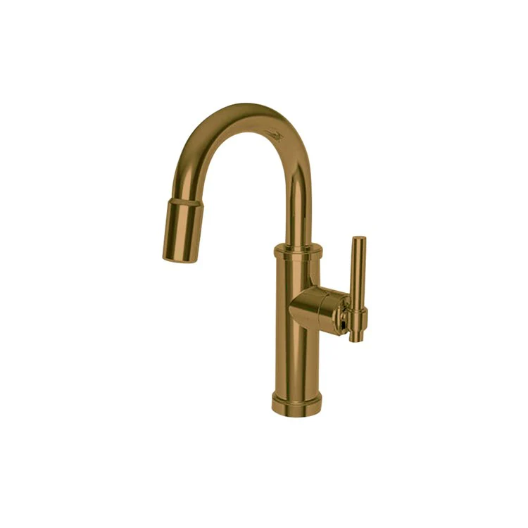 Bar Faucet Seager 1 Lever ADA English Bronze Pull Down Swivel Brass Spout Height 8-2/3 Inch 1.8 Gallons per Minute - Frankwebs