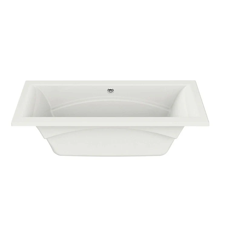 Tub Optik 72 x 36 x 23-1/2 Inch Undermount with Aerofeel Center White Acrylic - Frankwebs