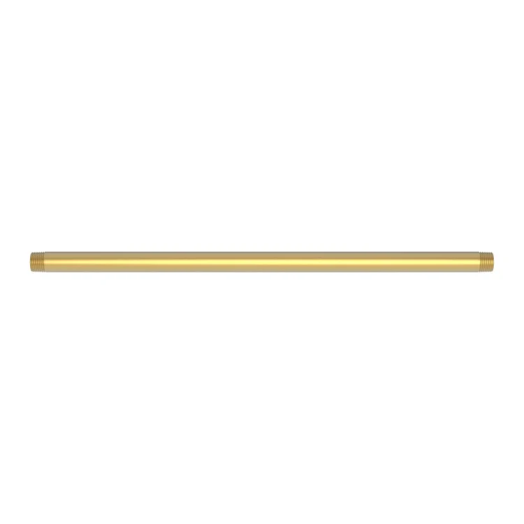 Shower Arm Flat Black 18 Inch 1/2