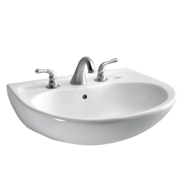 Supreme 22-7/8 Pedestal Sink Top Only with One Hole - Frankwebs