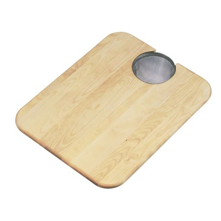 Maple Cutting Board with Removable Strainer - Frankwebs