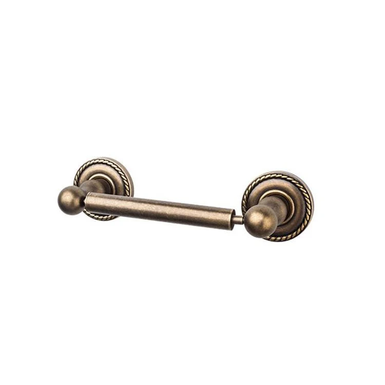 Toilet Paper Holder Edwardian Rope Backplate Brushed Satin Nickel Zinc Alloy 6-3/4 Inch 3-1/2 Inch Wall Mount - Frankwebs