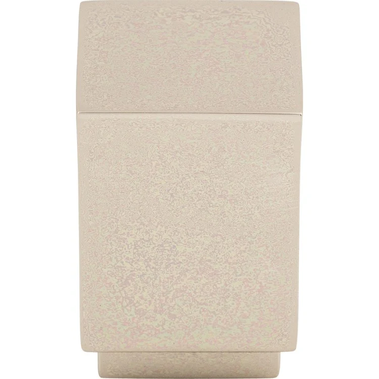 Knob Sanctuary Linear Square Ash Gray Zinc Alloy 3/4 Inch - Frankwebs