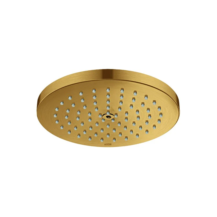 Showerhead Starck 1 Function Brushed Nickel 7 Inch 1.75 Gallons per Minute PowderRain - Frankwebs