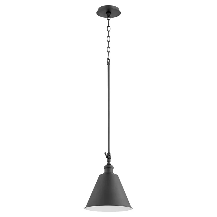 Single-Light Pendant with Metal Cone Shade - Frankwebs