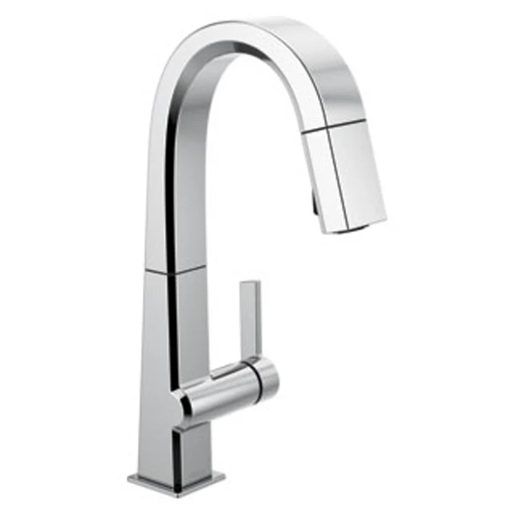 Bar Faucet Pivotal 1 Lever ADA Arctic Stainless Pull Down 1.8 Gallons per Minute - Frankwebs