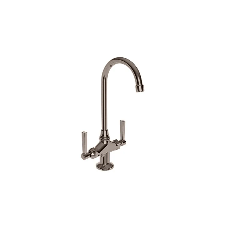 Bar Faucet Miro 2 Lever ADA English Bronze Spout Height 10 Inch - Frankwebs