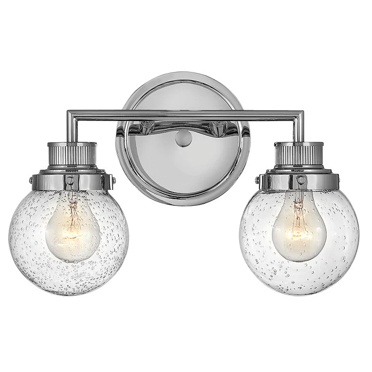 Poppy Two-Light Bathroom Vanity Fixture - Frankwebs