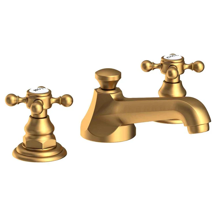 Lavatory Faucet Astor Widespread 8 to 20 Inch Spread 2 Cross ADA Antique Copper 1.2 Gallons per Minute Brass Spout Height 1-7/16 Inch - Frankwebs