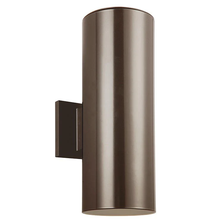 Outdoor Cylinders Single-Light LED Small Wall Sconce - Frankwebs