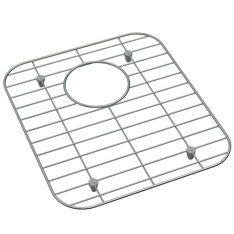 Sink Grid Dayton Classic Bottom Grid 12 x 14 Inch Polished Stainless Steel for Fits Bowl Size 14x15-3/4 Inch Bowls with Rear Center Drain Opening - Frankwebs