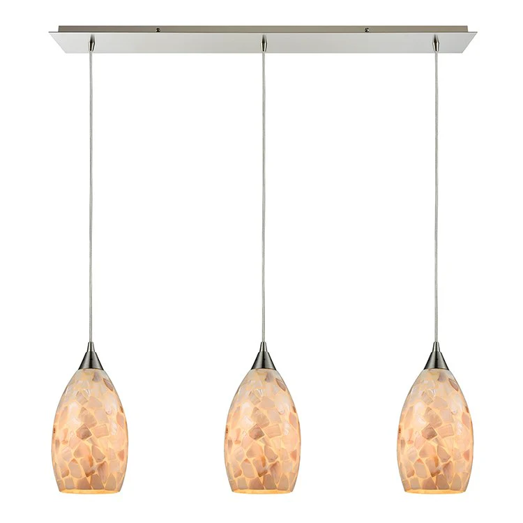 Capri Three-Light Linear Pendant - Frankwebs