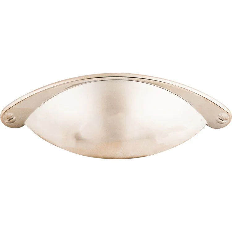 Pull Asbury Arendal Cup Polished Nickel Zinc Alloy 2-1/2 Inch 4-1/8x1-1/4 Inch - Frankwebs