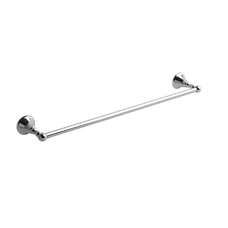 Towel Bar Momenti 24 Inch Polished Nickel Zinc 4-1/4 Inch - Frankwebs