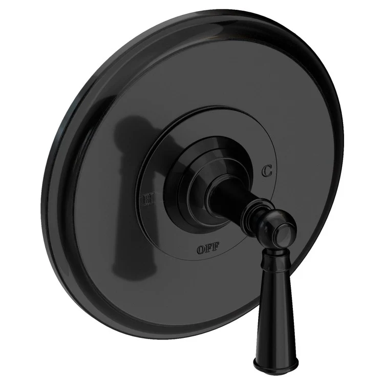 Pressure Balance Valve Trim Aylesbury Round 1 Lever Polished Brass Uncoated Living ADA Depth 4 Inch - Frankwebs