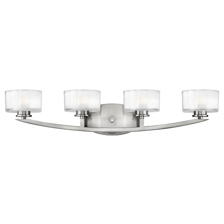 Meridian Four-Light Bathroom Lighting Fixture - Frankwebs