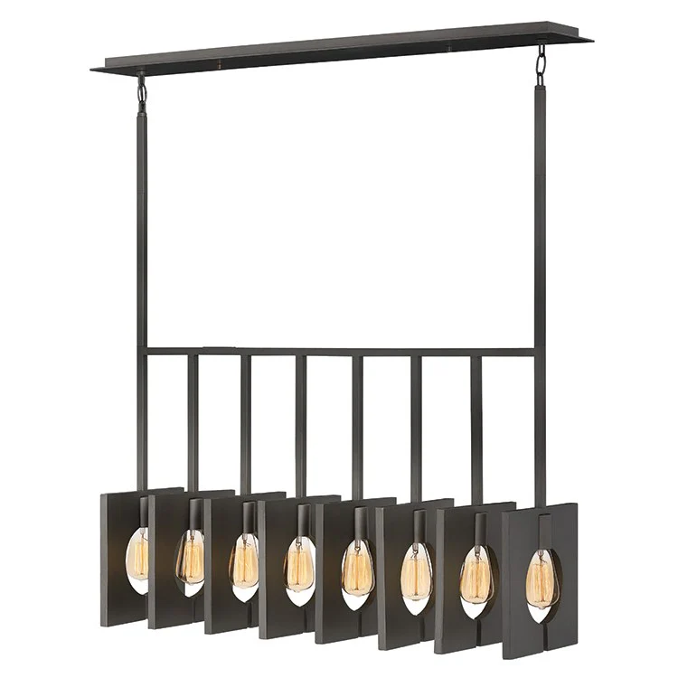 Ludlow Eight-Light Linear Chandelier - Frankwebs