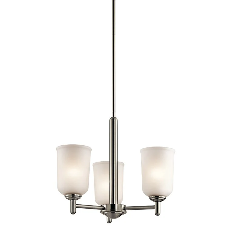 Shailene Three-Light Mini Chandelier - Frankwebs