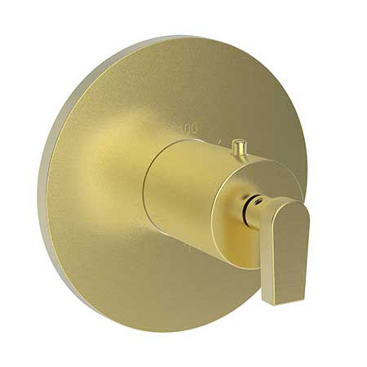 Thermostatic Trim Dorrance Round Plate 1 Lever Satin Bronze PVD ADA for Rough Valve 1-540 Face Plate and Temperature-Adjust Handle Brass - Frankwebs