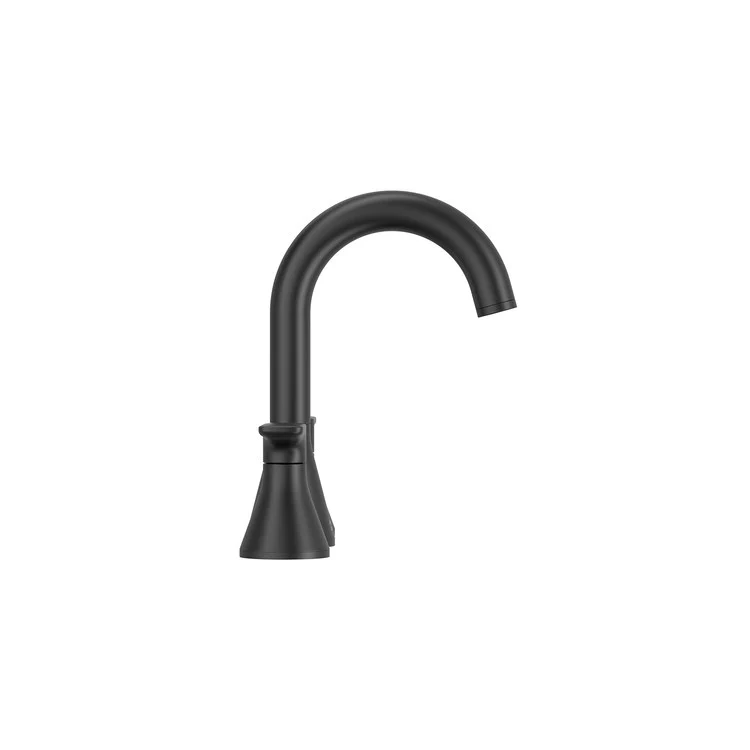 Lavatory Faucet Aspirations Widespread 13-11/32 Inch Spread 2 Lever ADA CALGreen/CEC/WaterSense Matte Black 1.2 Gallons per Minute - Frankwebs