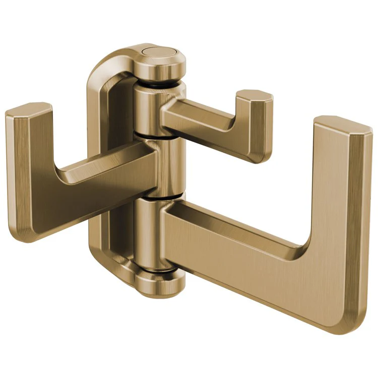 Robe Hook Levoir 3 Hook Polished Chrome 3-1/8 Inch 4-3/8 Inch Wall Mount Zinc - Frankwebs
