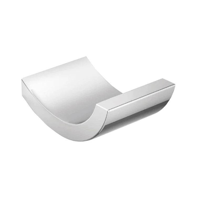 Robe Hook Secant Single White 1 Inch 2-1/2 Inch Wall Mount Brass - Frankwebs