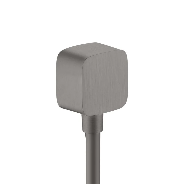 Wall Outlet ShowerSolutions SoftCube with Check Valves Brushed Black Chrome - Frankwebs