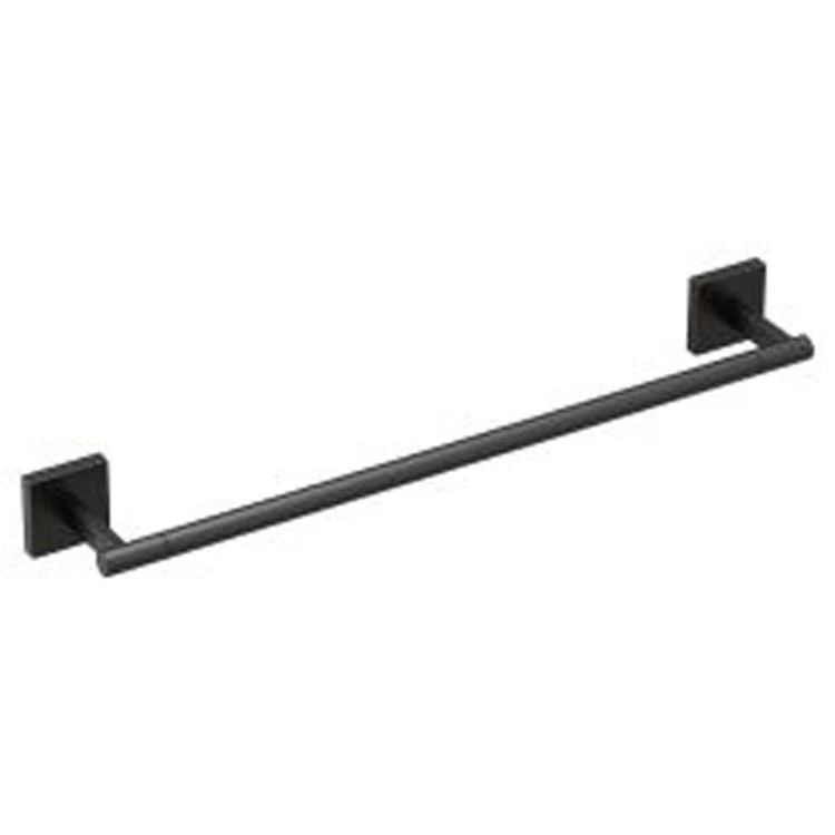 Towel Bar Triva 18 Inch Matte Black 3-1/8 Inch - Frankwebs