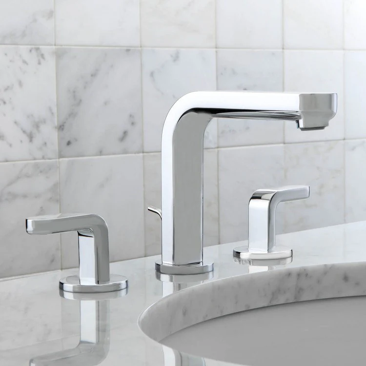 Metris S Two Handle Widespread Bathroom Faucet - Frankwebs