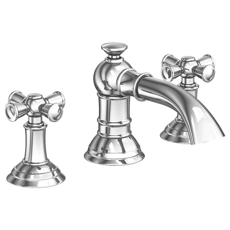 Aylesbury Two Handle Widespread Bathroom Faucet with Drain - Frankwebs