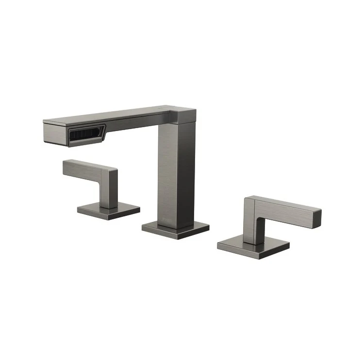 Lavatory Faucet Frank Lloyd Wright Widespread 6-16 Inch Spread Less Handle ADA WaterSense Brilliance Polished Nickel 1.2 Gallons per Minute - Frankwebs