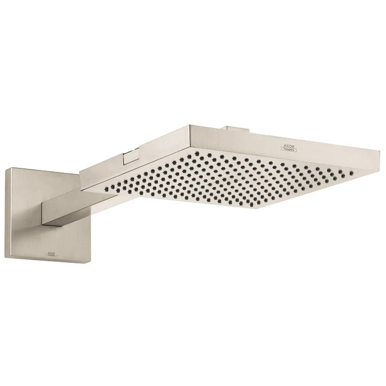 AXOR Starck Wall-Mount Single Function Square Shower Head with Shower Arm - Frankwebs