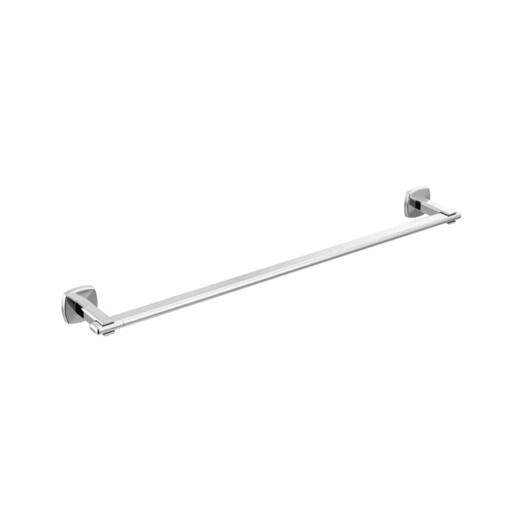 Towel Bar Allaria 24 Inch Single Chrome Metal - Frankwebs