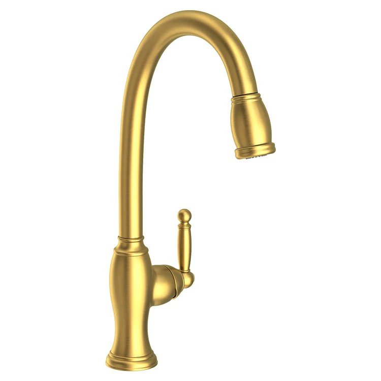Kitchen Faucet Nadya 1 Lever ADA Matte White Pull Down Spout Height 11-3/4 Inch 1.8 Gallons per Minute - Frankwebs