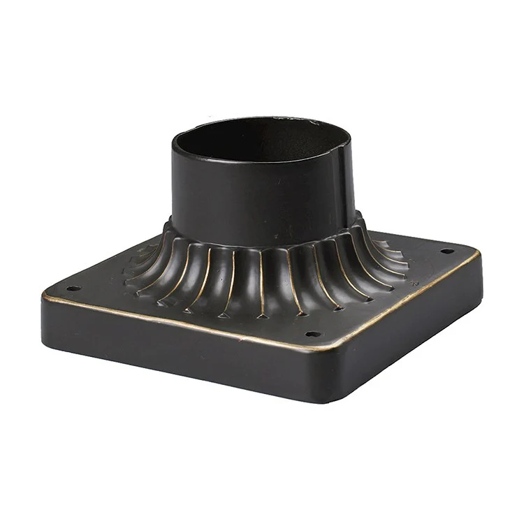 Outdoor Fluted Pier Mount Base - Frankwebs
