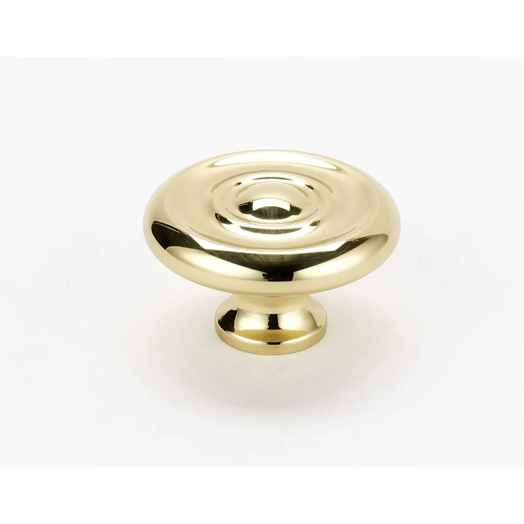 Knob II Collection Round Bronze Brass 1-1/2 Inch 1 Inch 11/16 Inch - Frankwebs