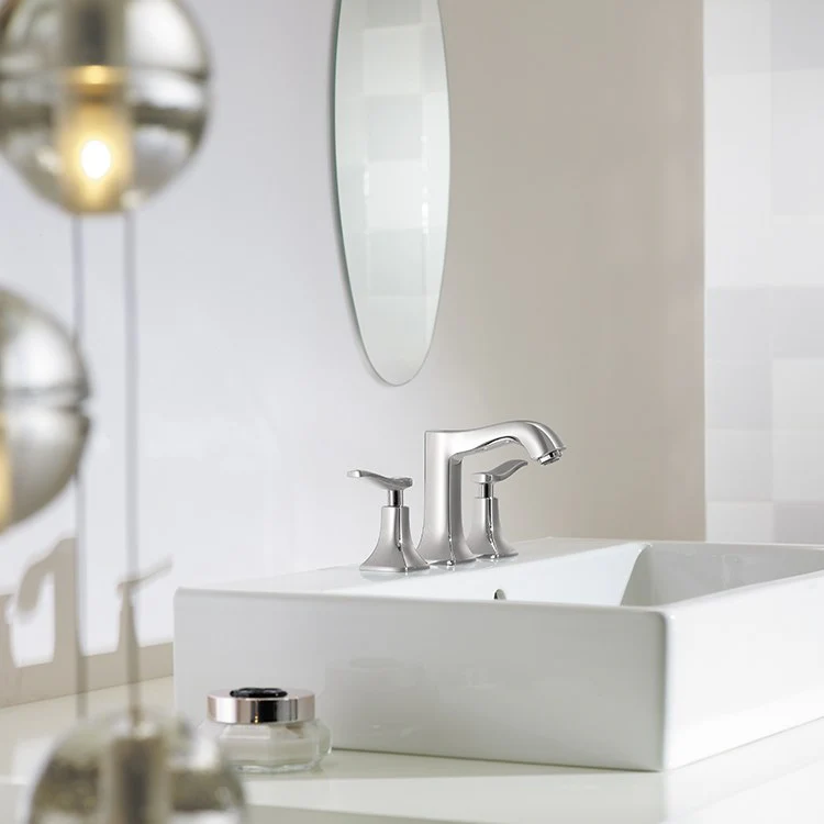 Metris C Two Handle Widespread Bathroom Faucet - Frankwebs