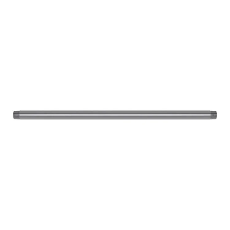 Shower Arm Flat Black 18 Inch 1/2
