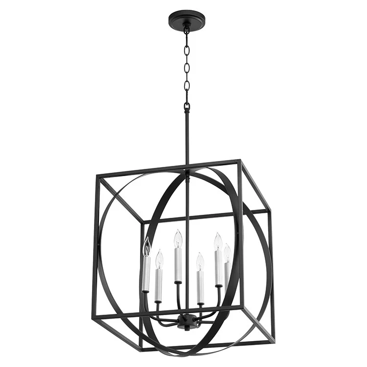Signature Six-Light Cube/Sphere Pendant - Frankwebs