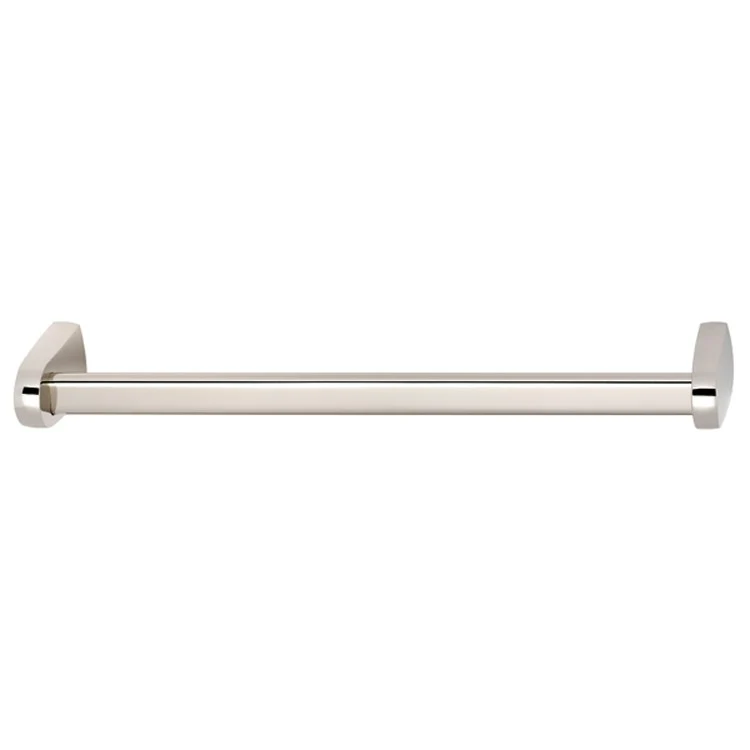 Towel Bar Euro Bath 18 Inch Unlacquered Brass 3-1/8 Inch - Frankwebs