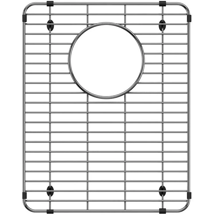 Sink Grid Formera Rear Center Drain Stainless Steel for 60/40 Double Bowl Sink Right 14-3/4 Inch - Frankwebs