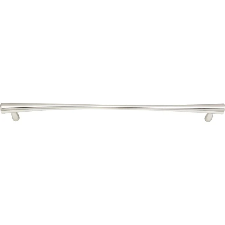 Drawer Pull Atlas Fluted Polished Stainless Steel Stainless Steel 11-5/16 Inch 12-11/16 x 5/8 Inch - Frankwebs